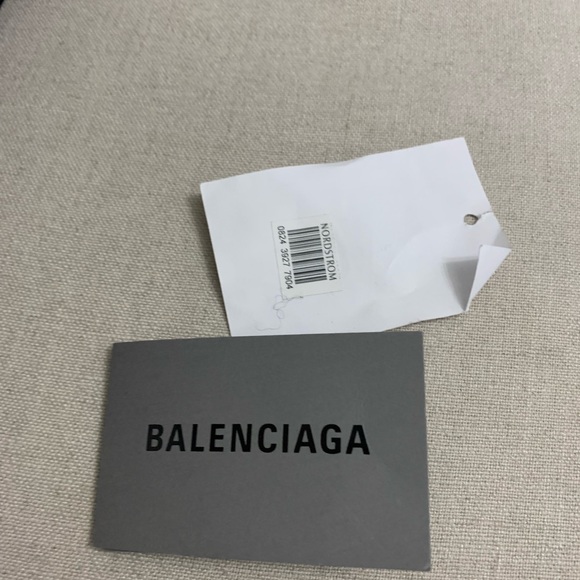 BALENCIAGA Logo Faux Shearling Backpack - Picture 13 of 14